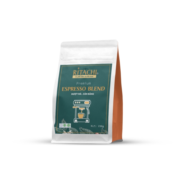 Cà phê Espresso Blend pha máy
